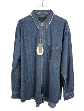 Swingster Denim Button-Down Shirt NWT